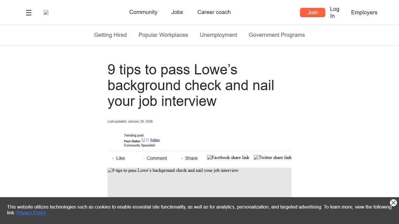 9 tips to pass Lowe’s background check and nail your job interview Jobcase